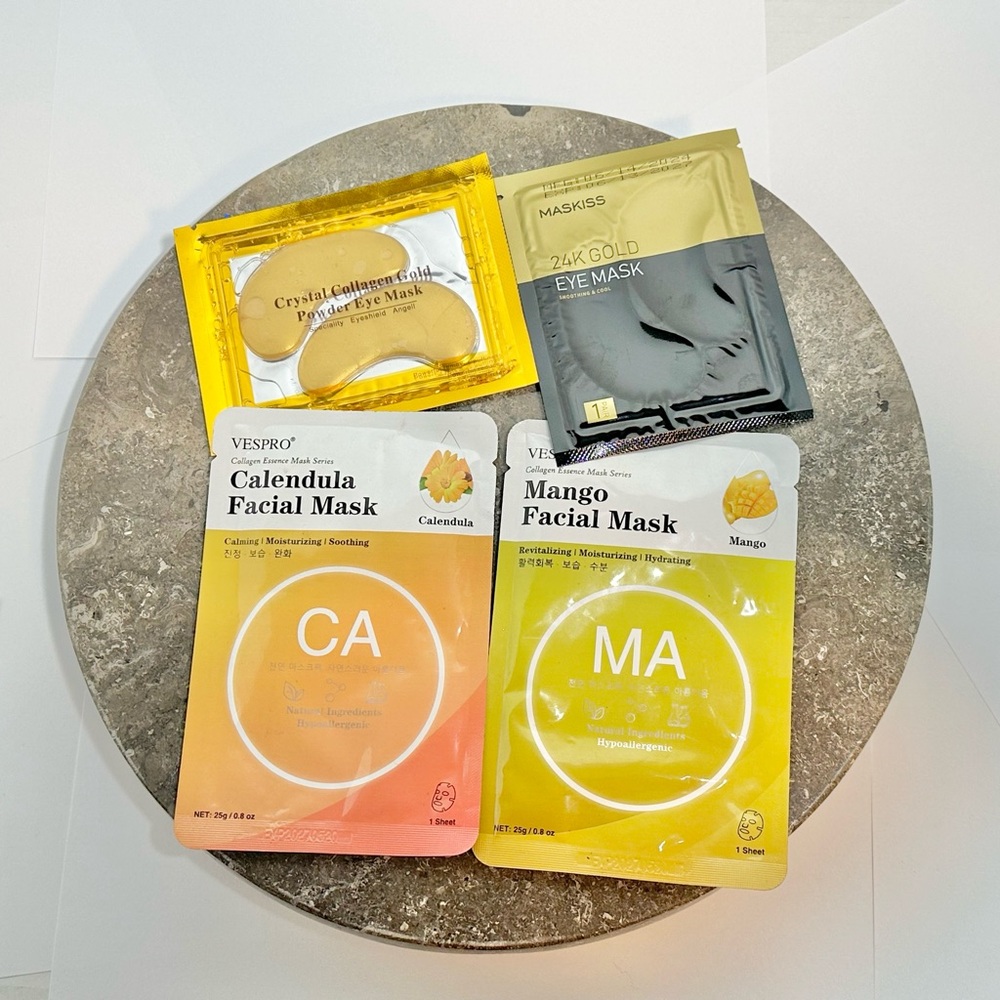 Facial and eye masks